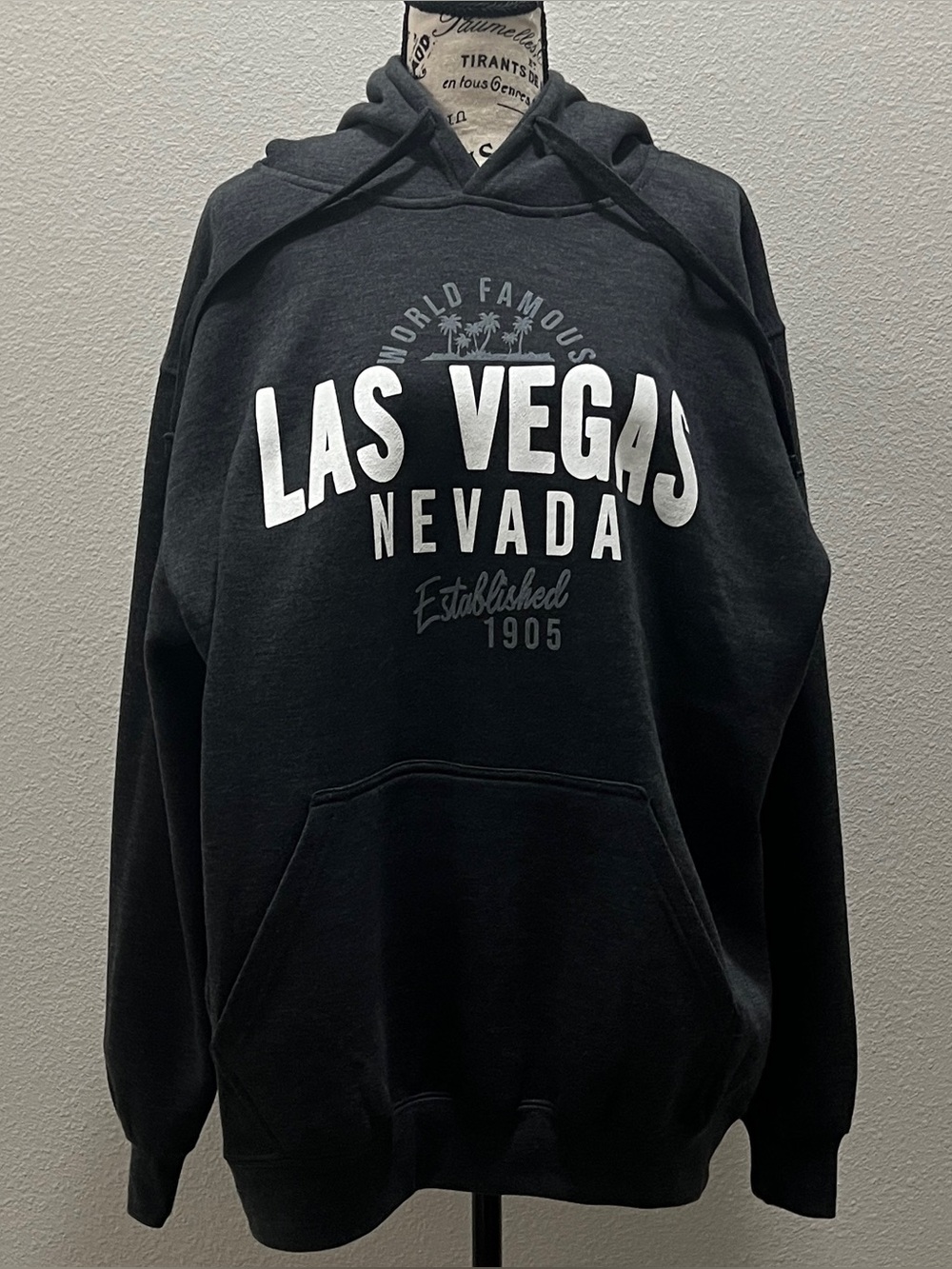 Mens Las Vegas Nevada Hoodie Jacket By DNM Worldwide Size XL